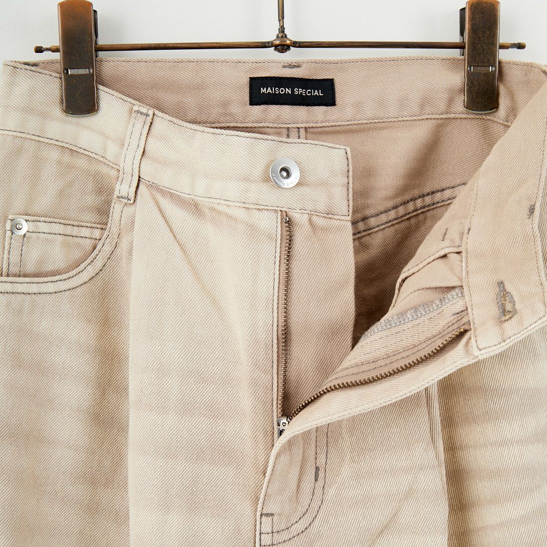 MAISON SPECIAL [メゾンスペシャル] 2WAYワイドコクーンパンツ [21252465706] BGE