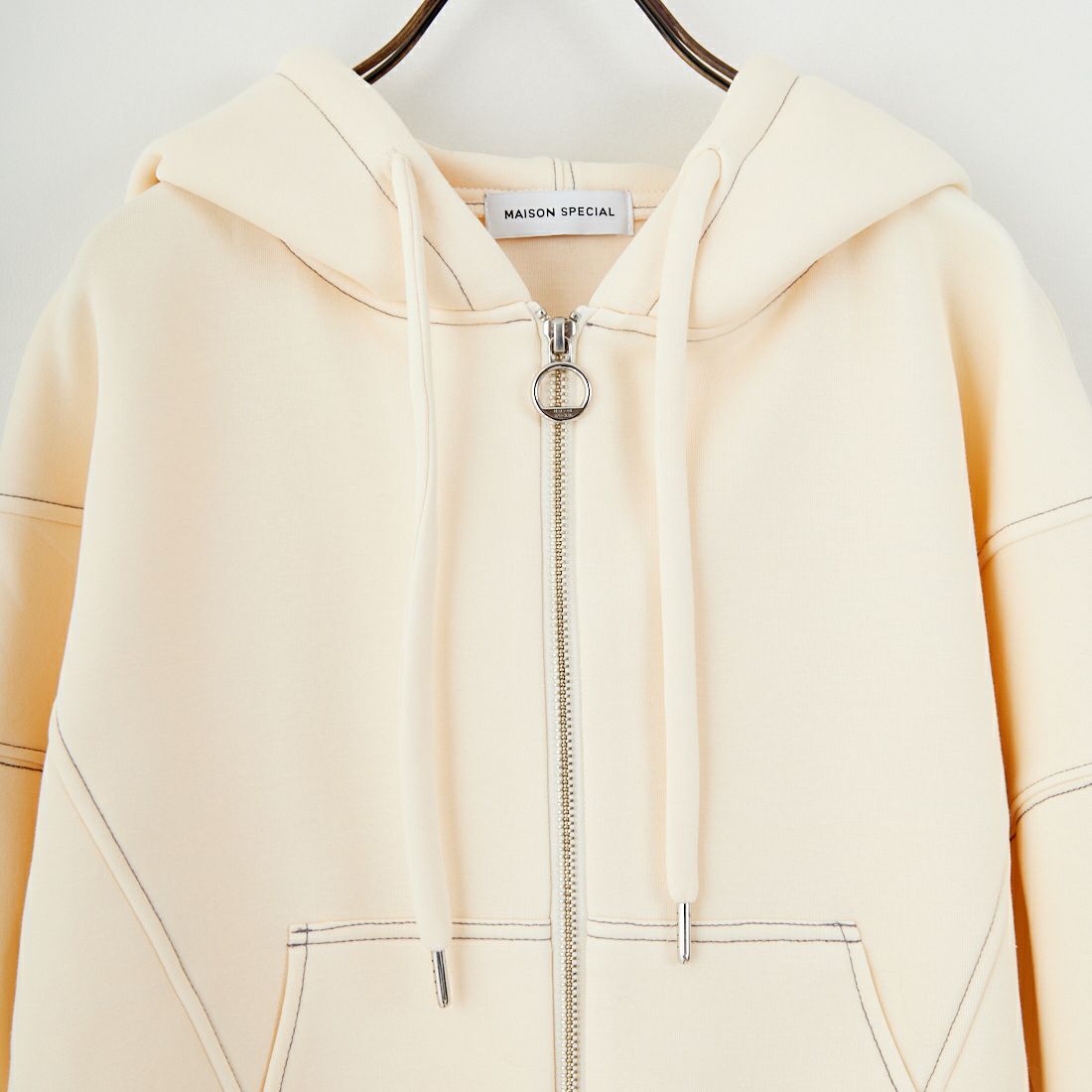 MAISON SPECIAL [メゾンスペシャル] ダンボールフーディ [21252415705] O.WHT