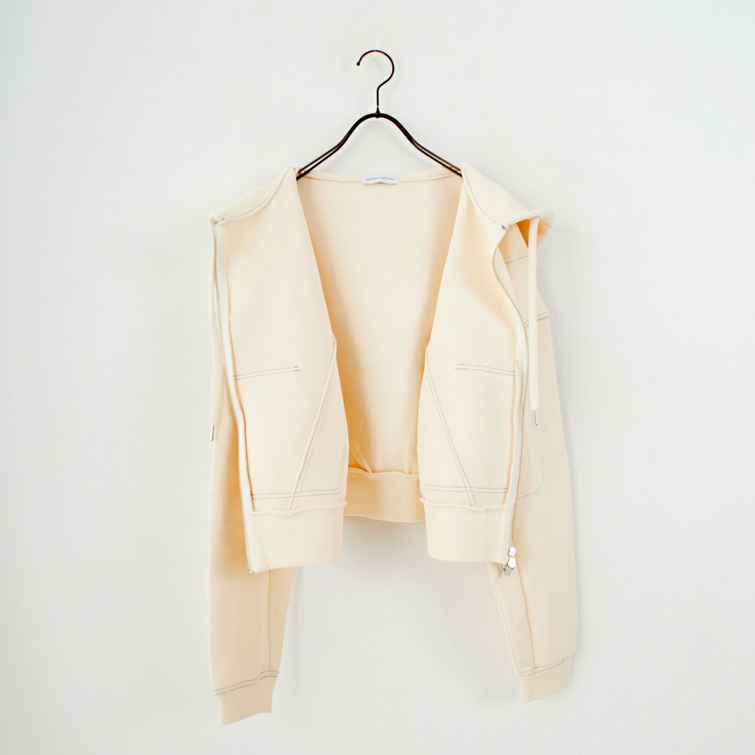 MAISON SPECIAL [メゾンスペシャル] ダンボールフーディ [21252415705] O.WHT