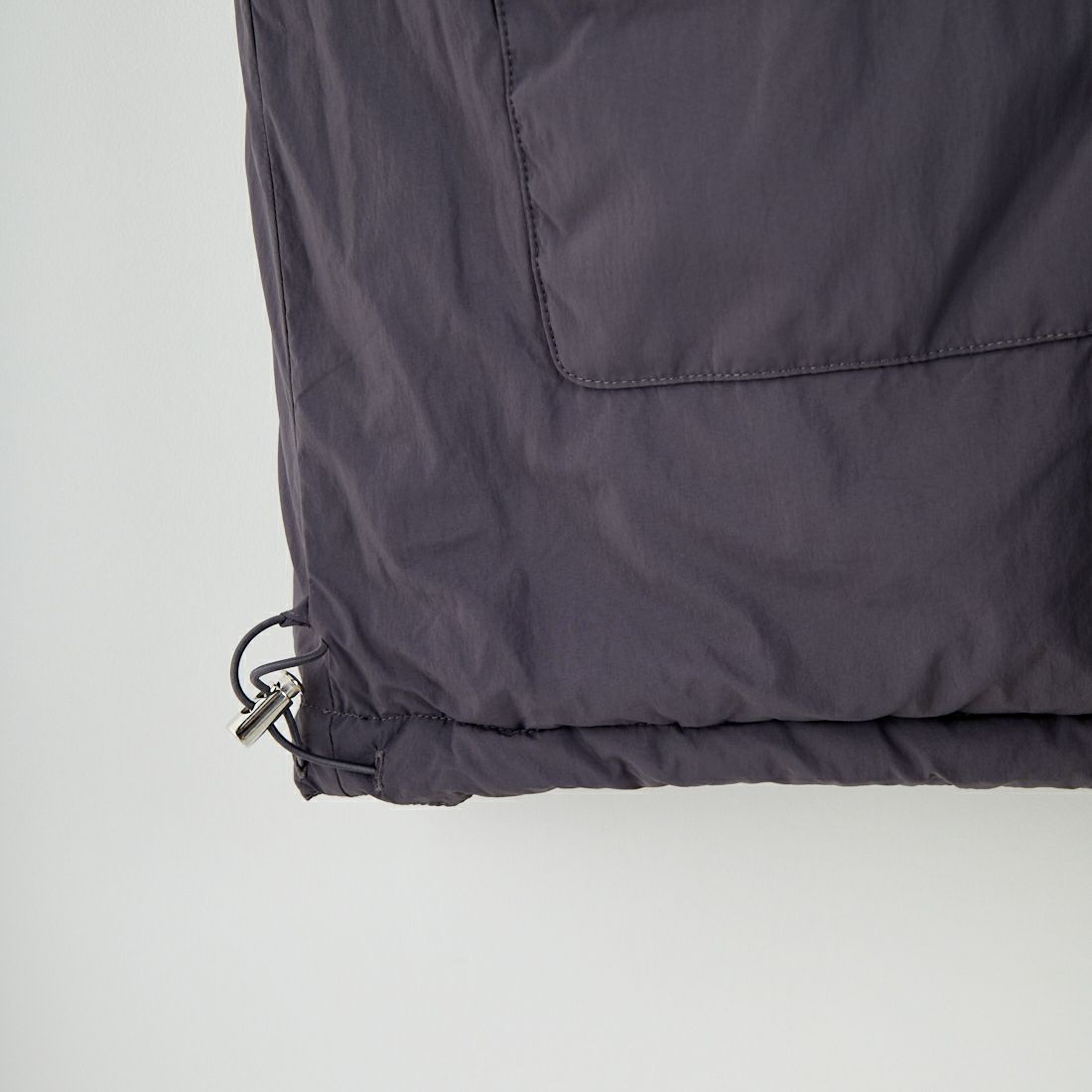 MAISON SPECIAL [メゾンスペシャル] フーディマフラーミドルダウンコート [21252216002] BLK