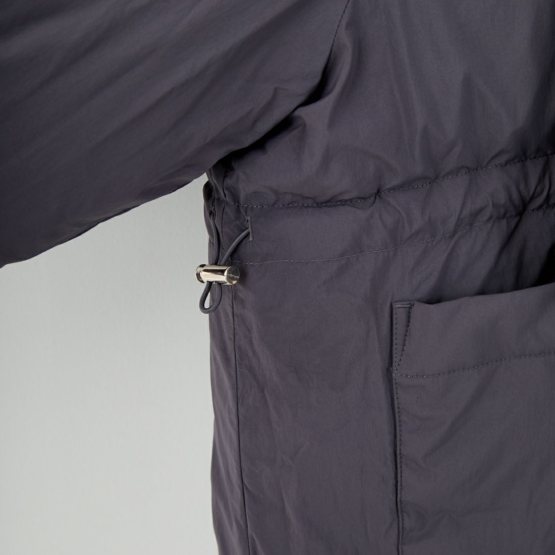 MAISON SPECIAL [メゾンスペシャル] フーディマフラーミドルダウンコート [21252216002] BLK