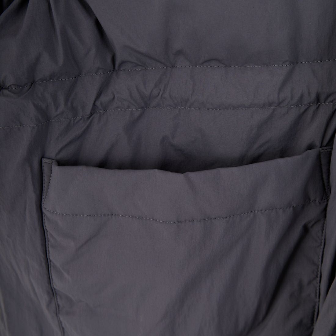 MAISON SPECIAL [メゾンスペシャル] フーディマフラーミドルダウンコート [21252216002] BLK