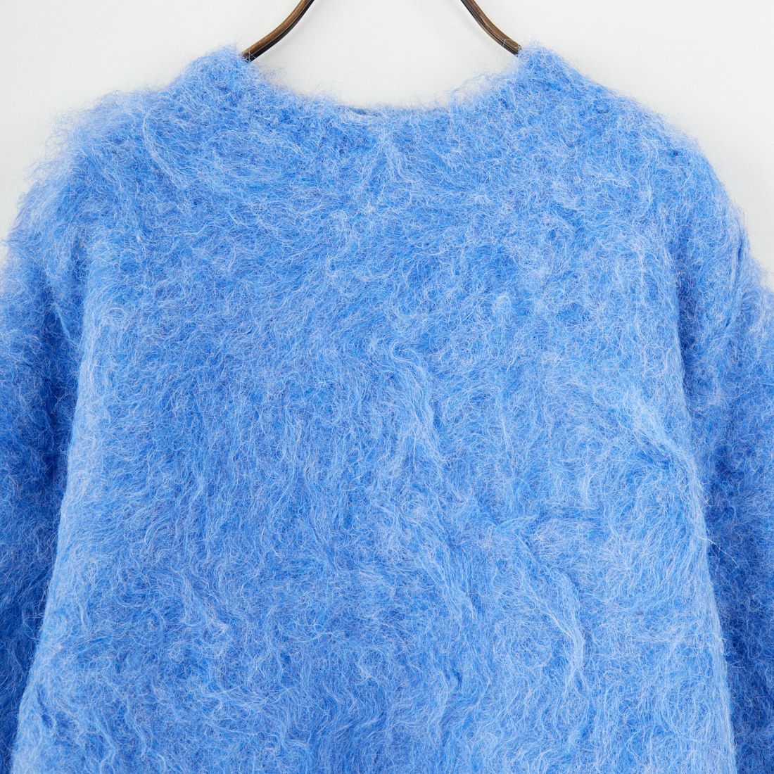 Noir Fabrik [ヌワールファブリック] シャギーニットプルオーバー [12600-WG] BLUE