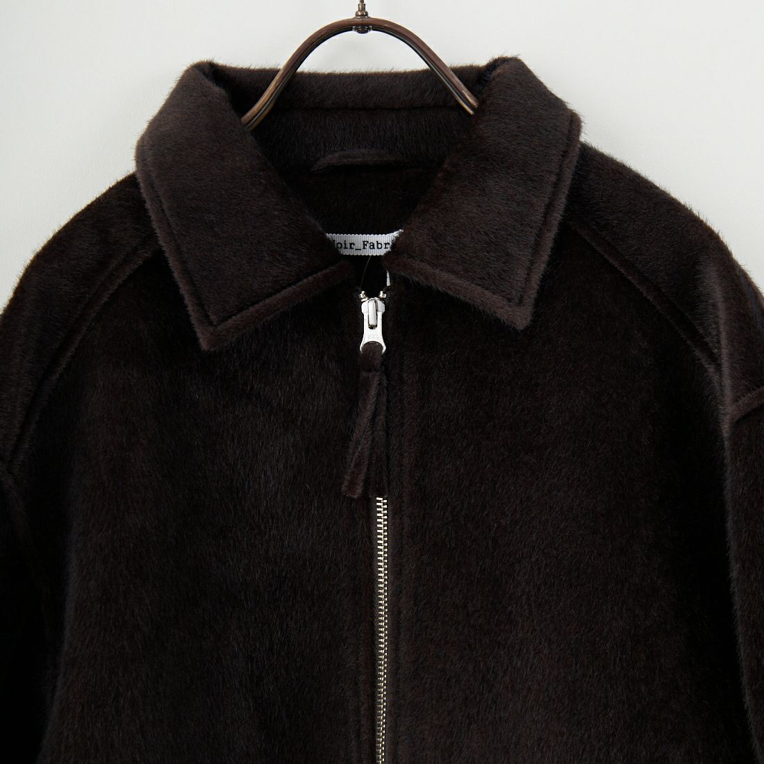 Noir Fabrik [ヌワールファブリック] ホースファージップジャケット [25551-HN] BROWN