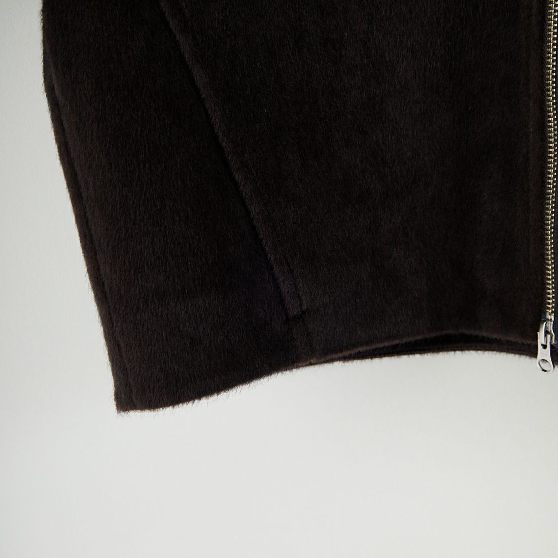 Noir Fabrik [ヌワールファブリック] ホースファージップジャケット [25551-HN] BROWN