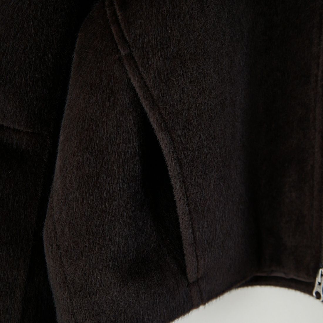 Noir Fabrik [ヌワールファブリック] ホースファージップジャケット [25551-HN] BROWN