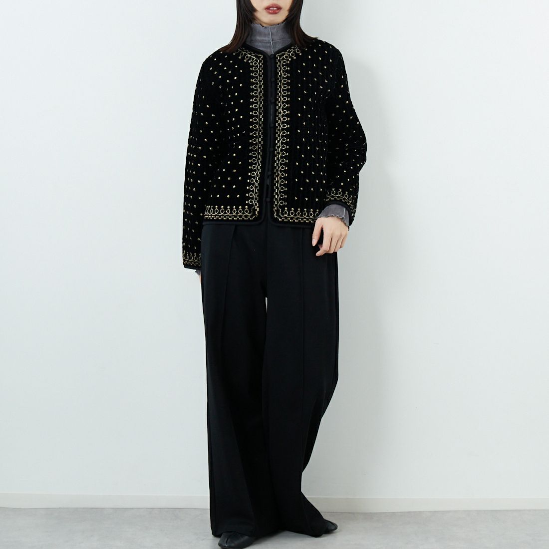 TORRAZZO DONNA ヴィンテージ調オリジナル刺繍ジャケット 【公式通販】