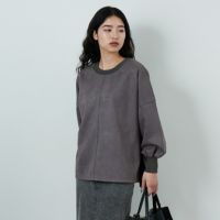 ﾁｬｺｰﾙｸﾞﾚｰ&&モデル身長：162cm 着用サイズ：F&&