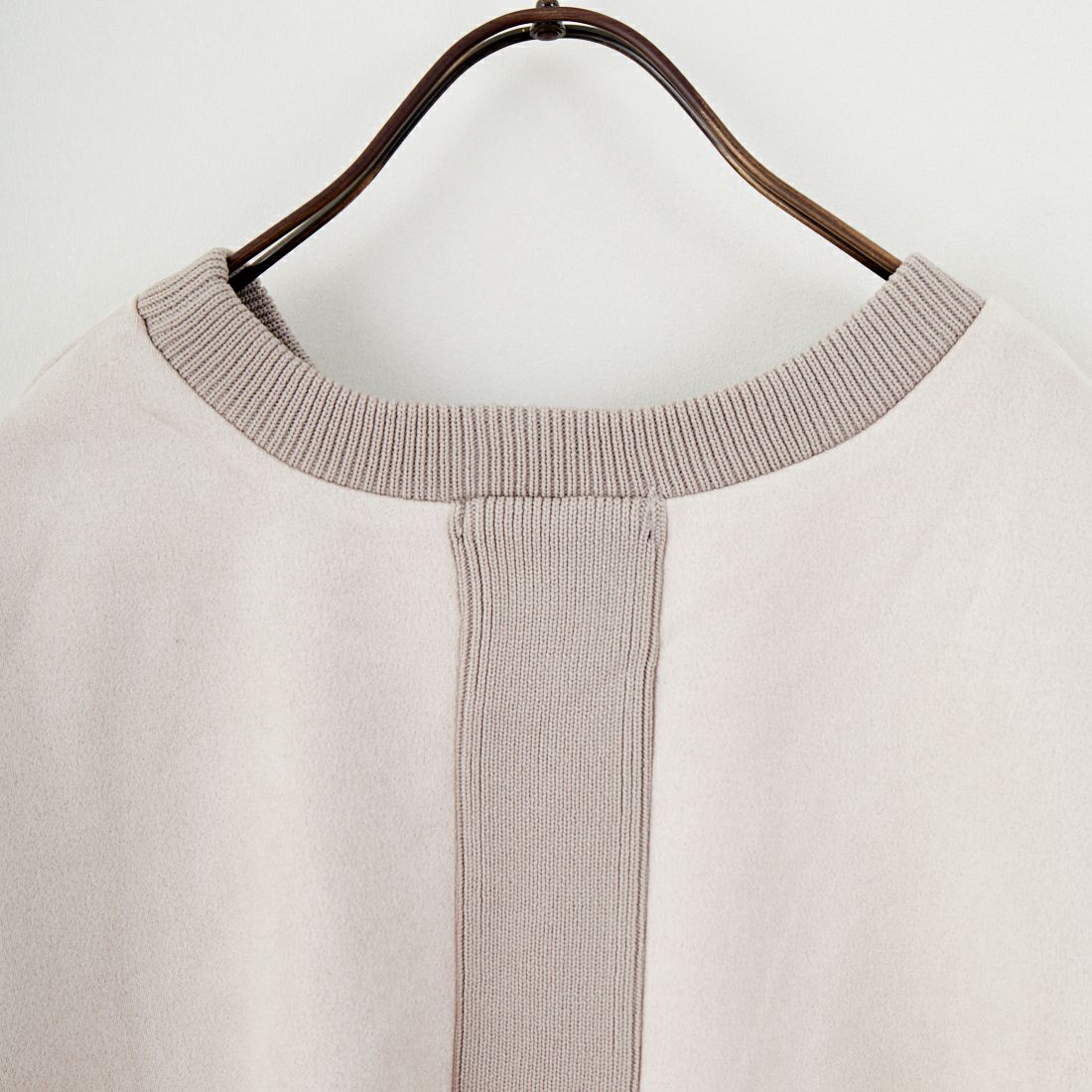 Jf Ready Made [ジェイエフレディメイド] スエードリブワイドプルオーバー [3225603] ｸﾞﾚｰﾍﾞｰｼﾞｭ