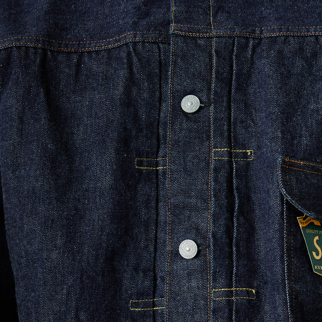 SUGAR CANE [シュガーケーン] 1936年モデル 13ozデニムブラウス [SC11936T] 421 A.NAVY
