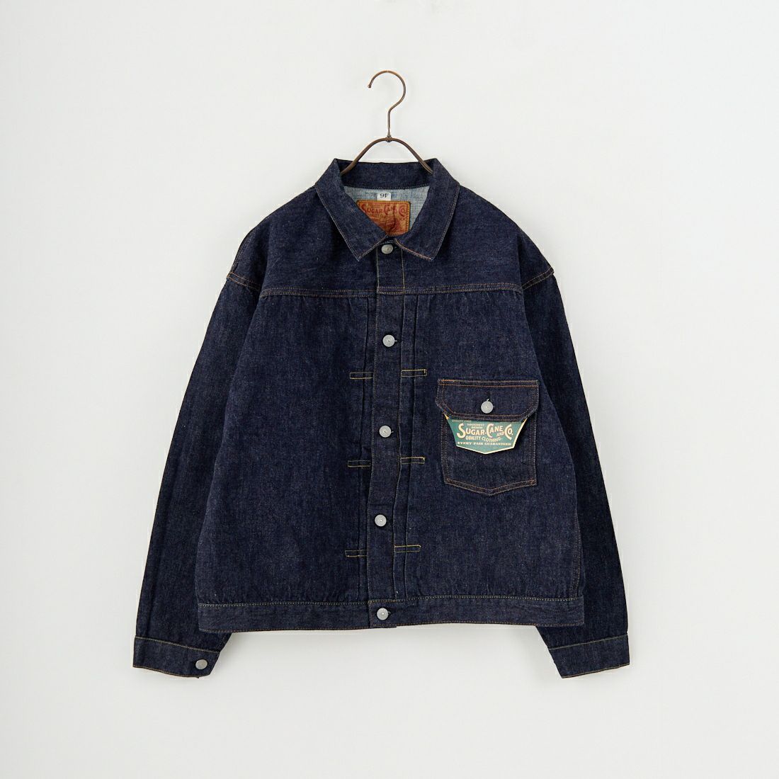 SUGAR CANE [シュガーケーン] 1936年モデル 13ozデニムブラウス [SC11936T] 421 A.NAVY