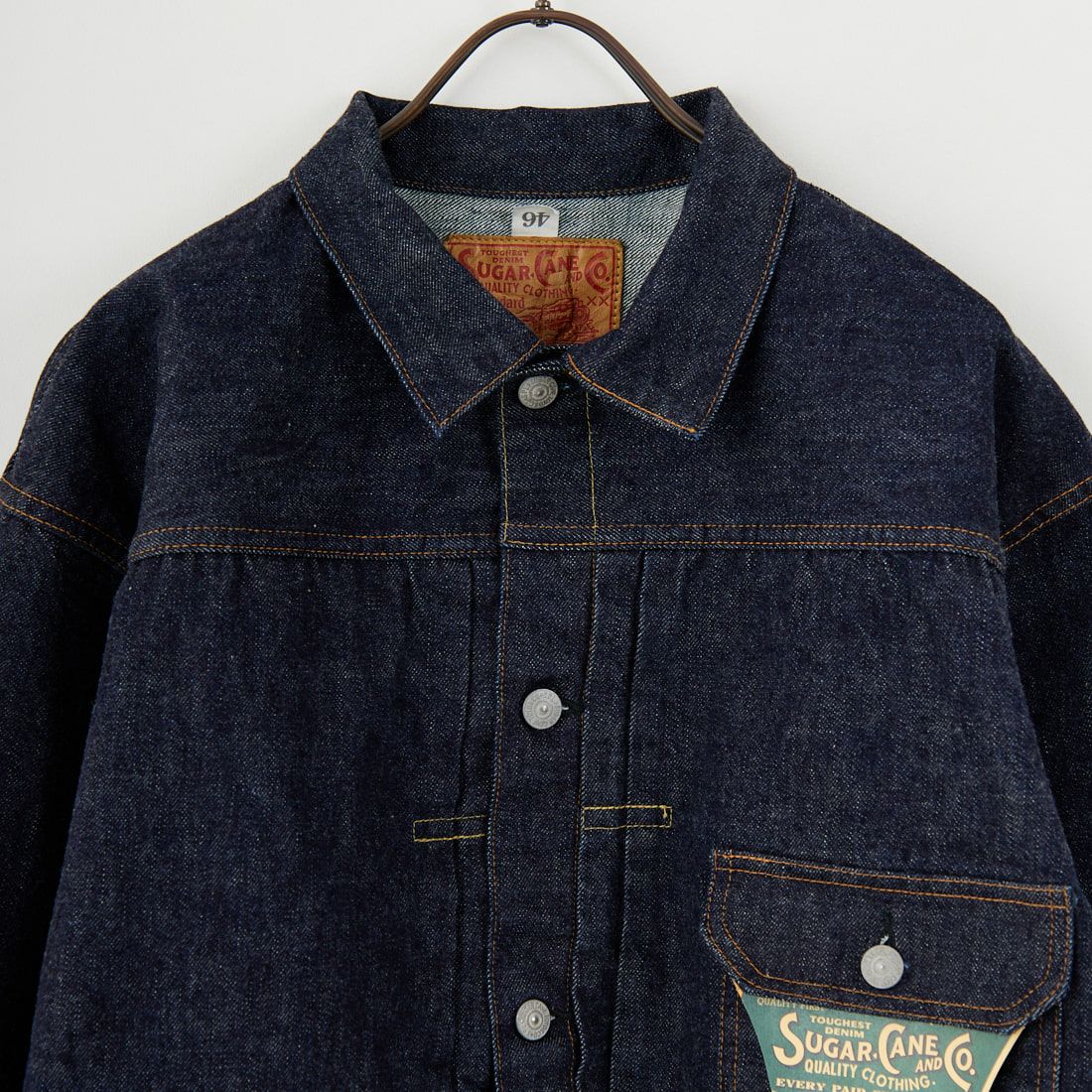SUGAR CANE [シュガーケーン] 1936年モデル 13ozデニムブラウス [SC11936T] 421 A.NAVY