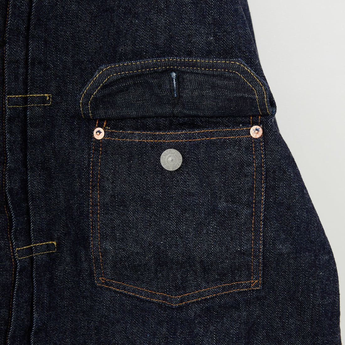 SUGAR CANE [シュガーケーン] 1936年モデル 13ozデニムブラウス [SC11936T] 421 A.NAVY