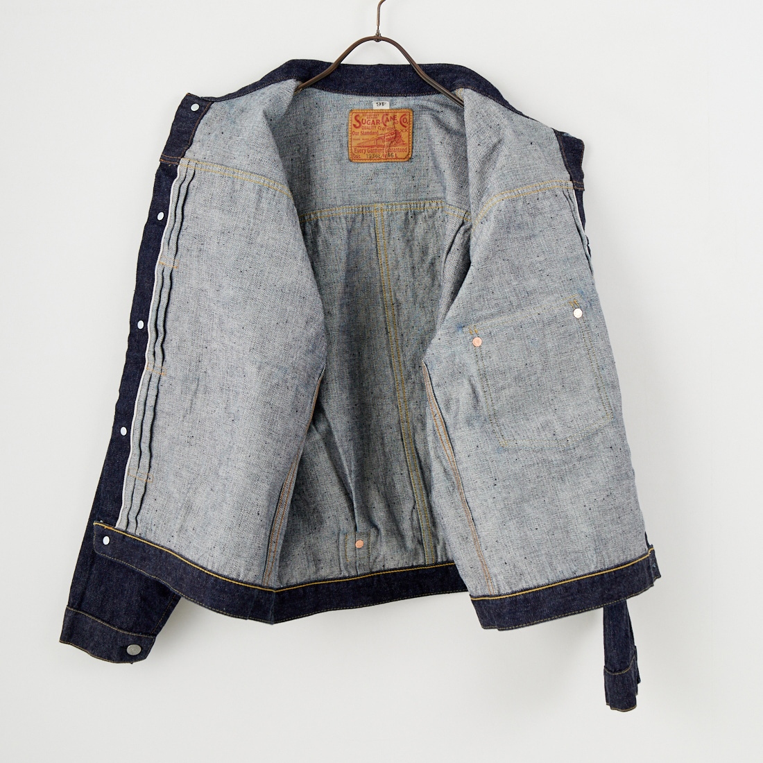 SUGAR CANE [シュガーケーン] 1936年モデル 13ozデニムブラウス [SC11936T] 421 A.NAVY