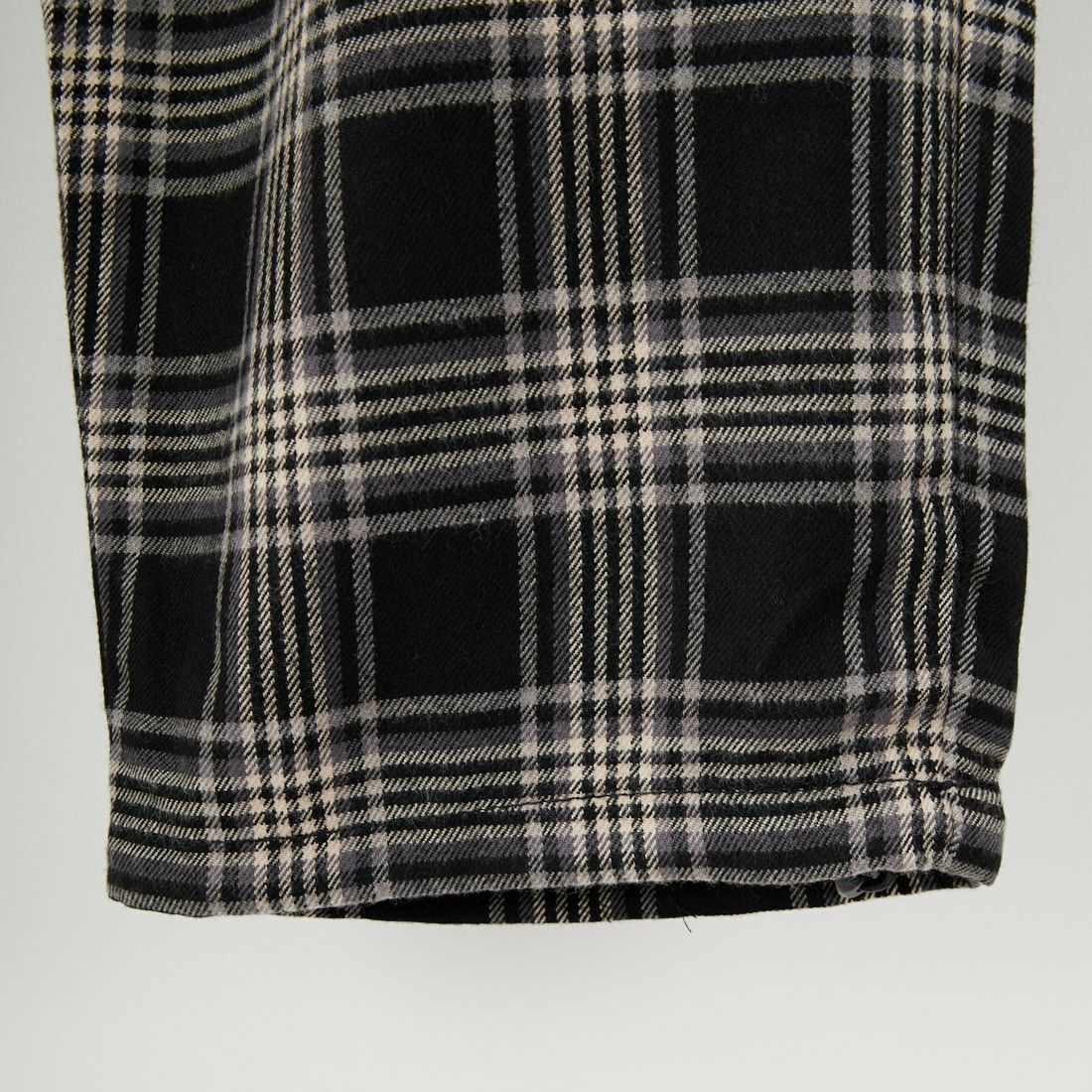 NULL [ヌル] HOLIDAY チェックパンツ [NULL-097EX] BLK CHK