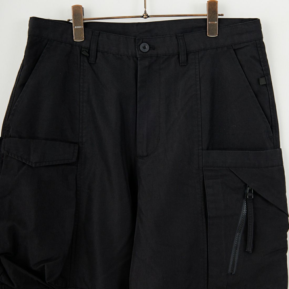 NULL [ヌル] アウトサイドロングパンツ [NULL-094EX] BLACK