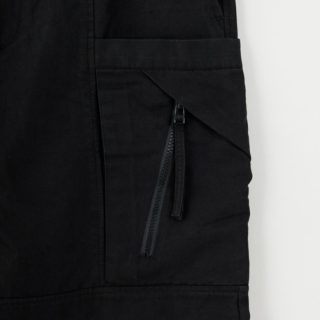 NULL [ヌル] アウトサイドロングパンツ [NULL-094EX] BLACK