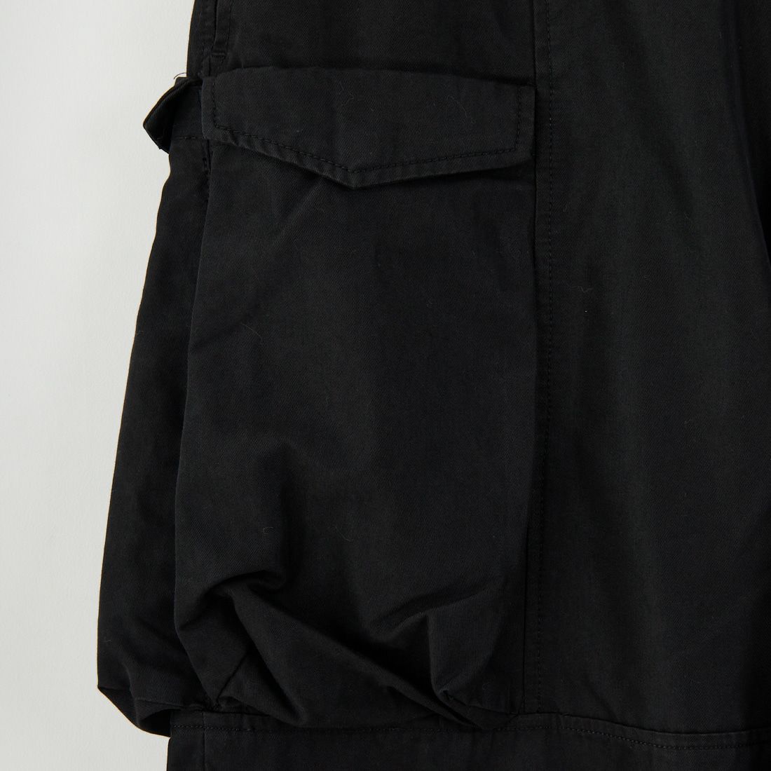 NULL [ヌル] アウトサイドロングパンツ [NULL-094EX] BLACK