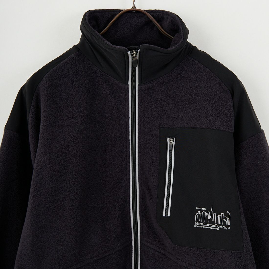 MANHATTAN PORTAGE [マンハッタンポーテージ] スタンドブルゾン [25FW-MP-M622] 09 BLACK