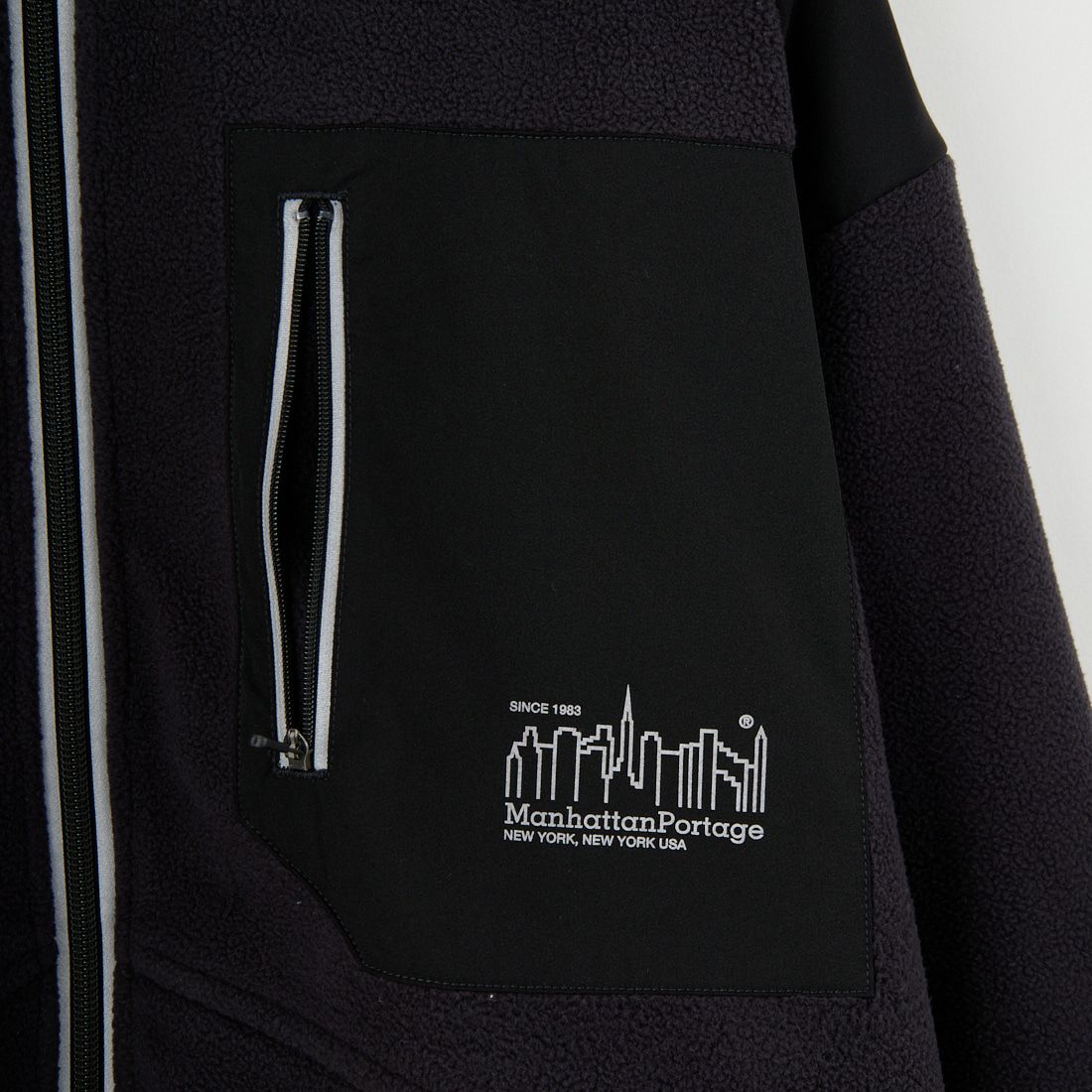 MANHATTAN PORTAGE [マンハッタンポーテージ] スタンドブルゾン [25FW-MP-M622] 09 BLACK