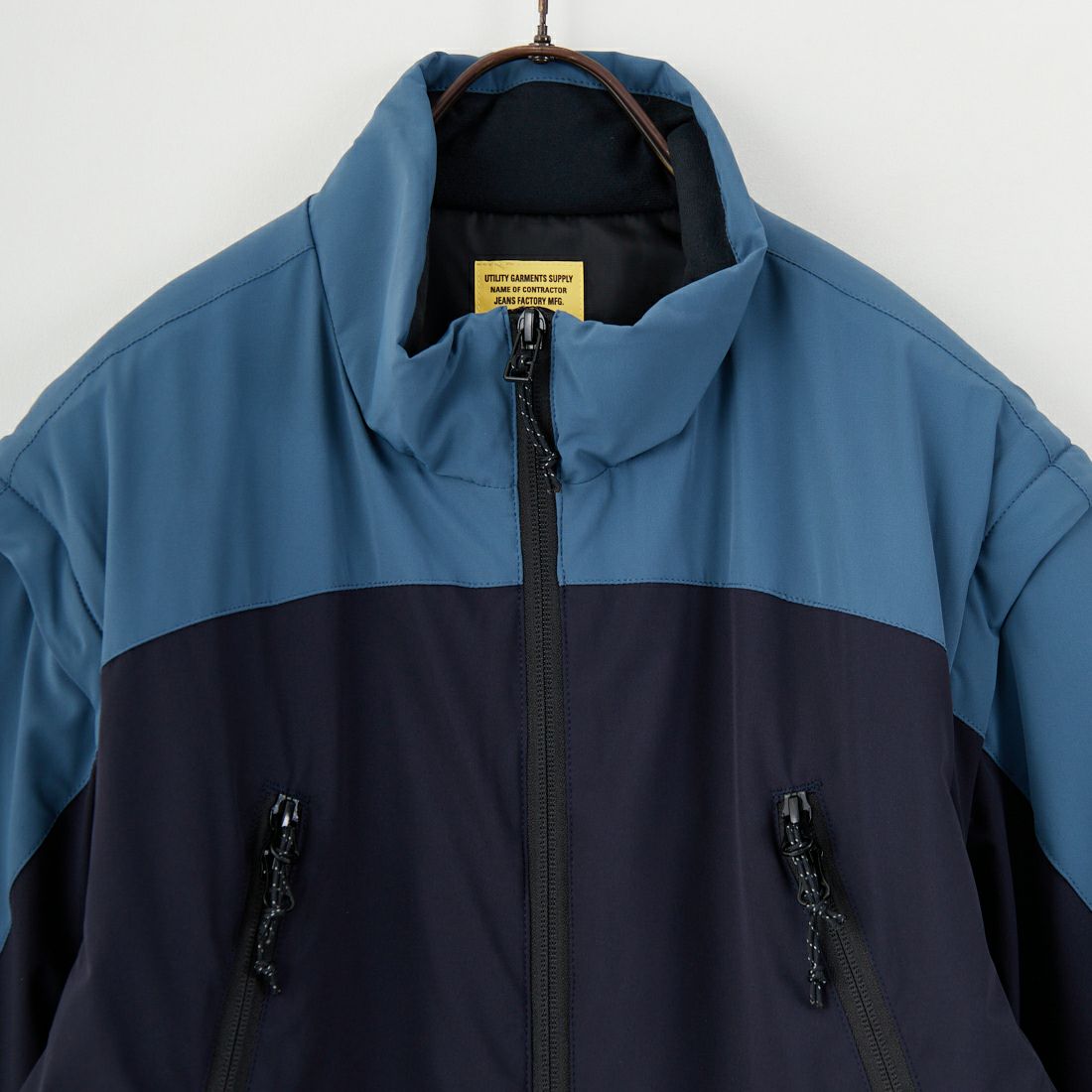 Jeans Factory Clothes [ジーンズファクトリークローズ] ECWCS スリングユニットジャケット [JFC-254-068] BLUE/GREY