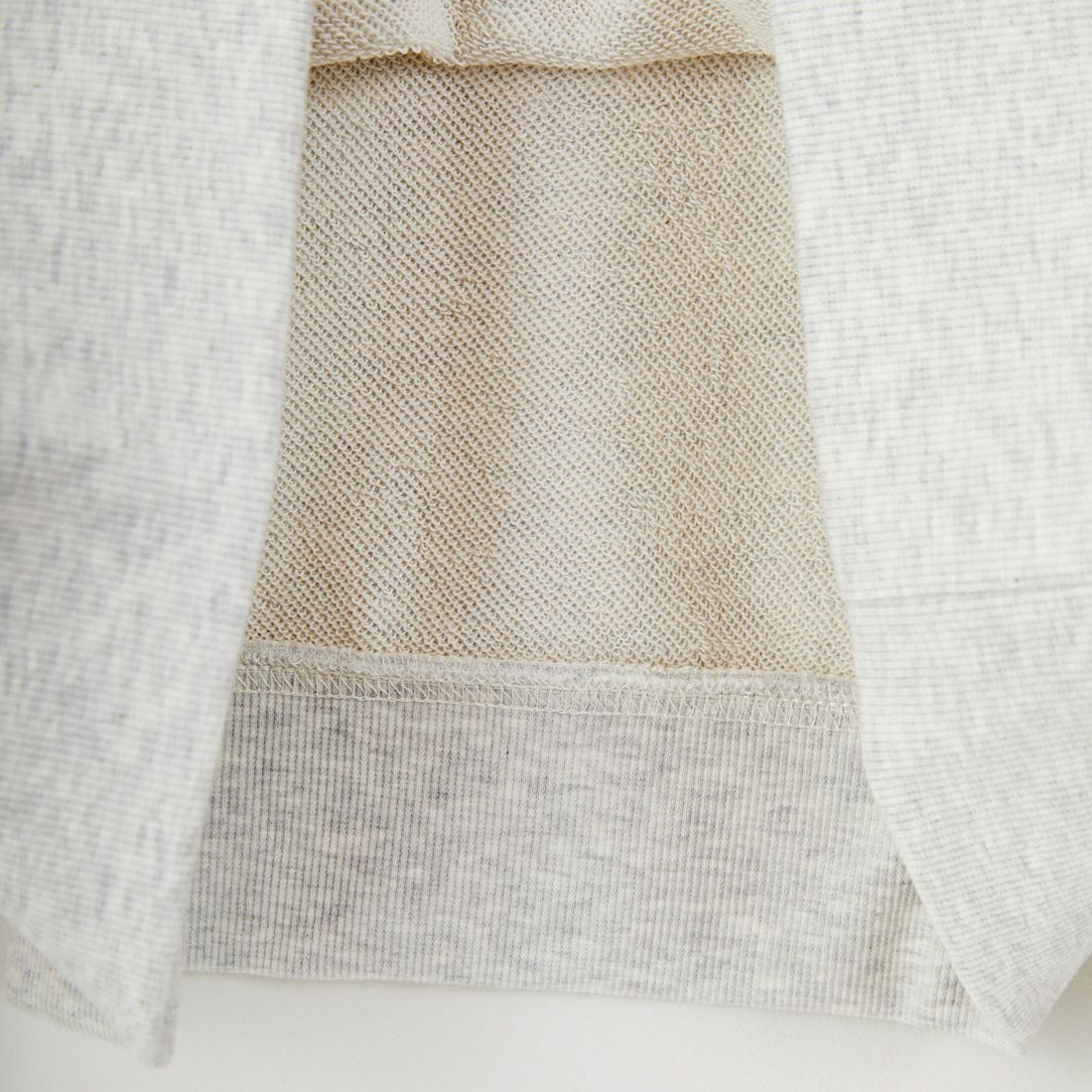 33Degrees [サーティスリーディグリーズ] HIGEOZI3 サガラ刺繍スウェット [TDR-254-087] E OATMEAL