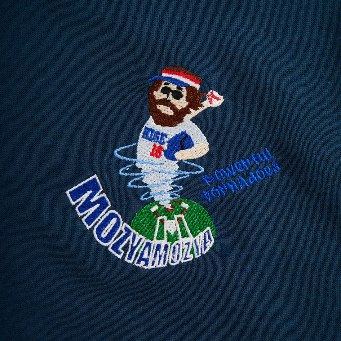 33Degrees [サーティスリーディグリーズ] HIGEOZI3 サガラ刺繍スウェット [TDR-254-087] C PETROLL