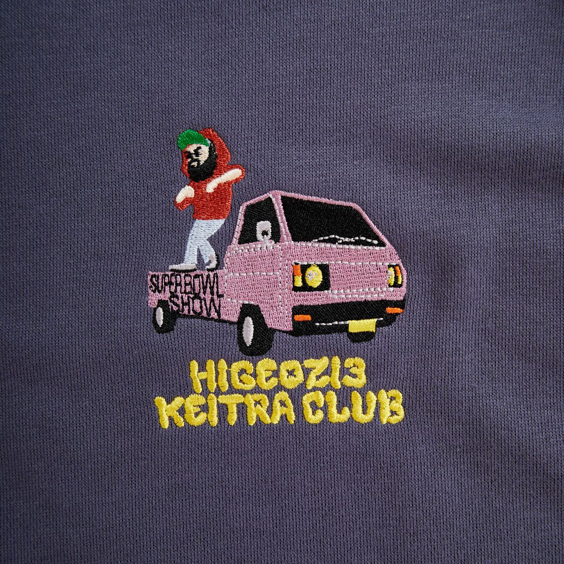 33Degrees [サーティスリーディグリーズ] HIGEOZI3 サガラ刺繍スウェット [TDR-254-087] F SLATE