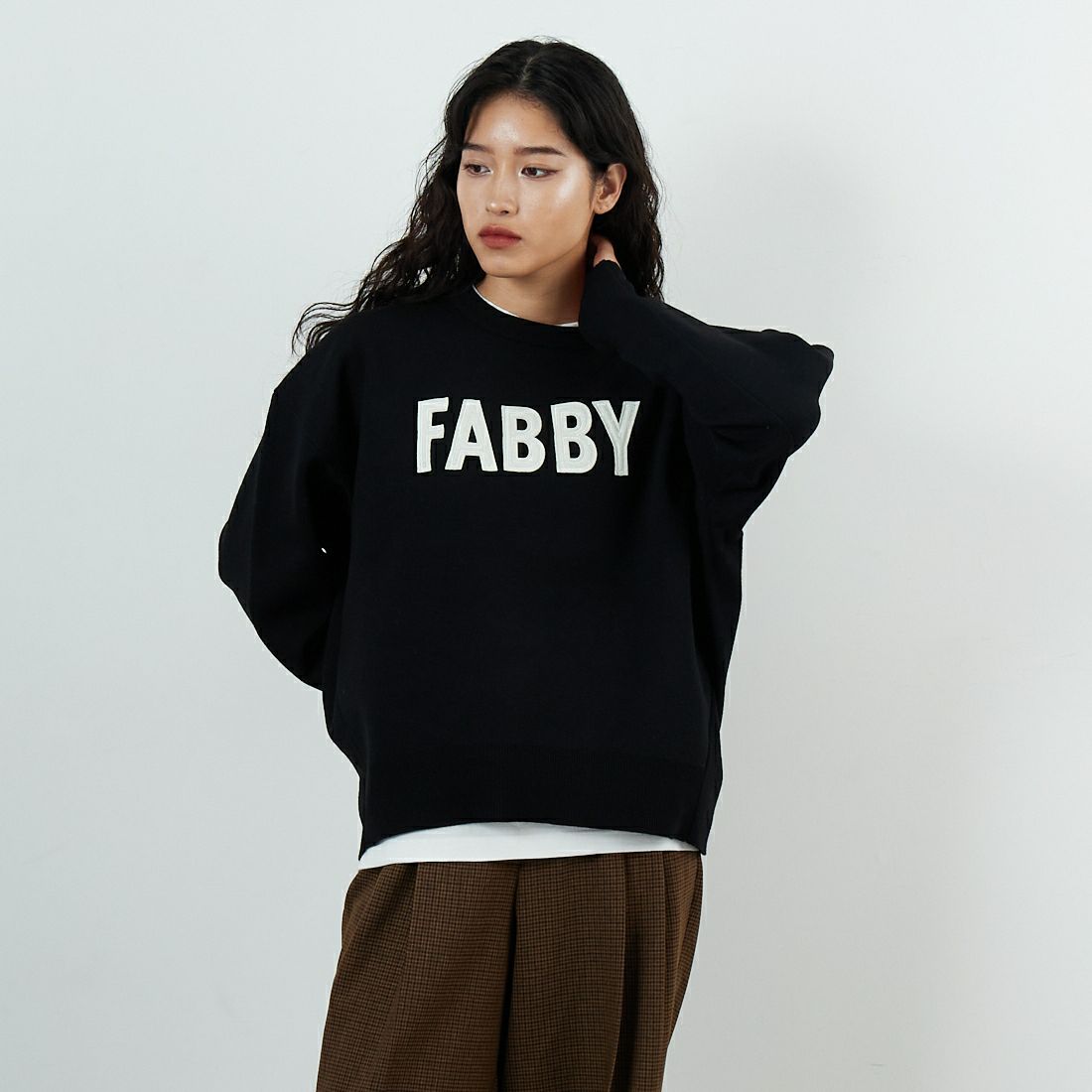 004 ﾌﾞﾗｯｸ&&モデル身長：162cm 着用サイズ：F&&