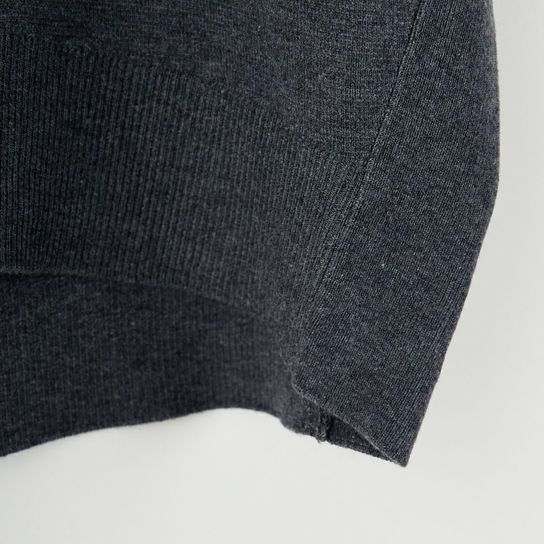 DIGNITE COLLIER [ディニテコリエ] フェルトロゴニットプルオーバー [80256324] 003 ﾁｬｺｰﾙ