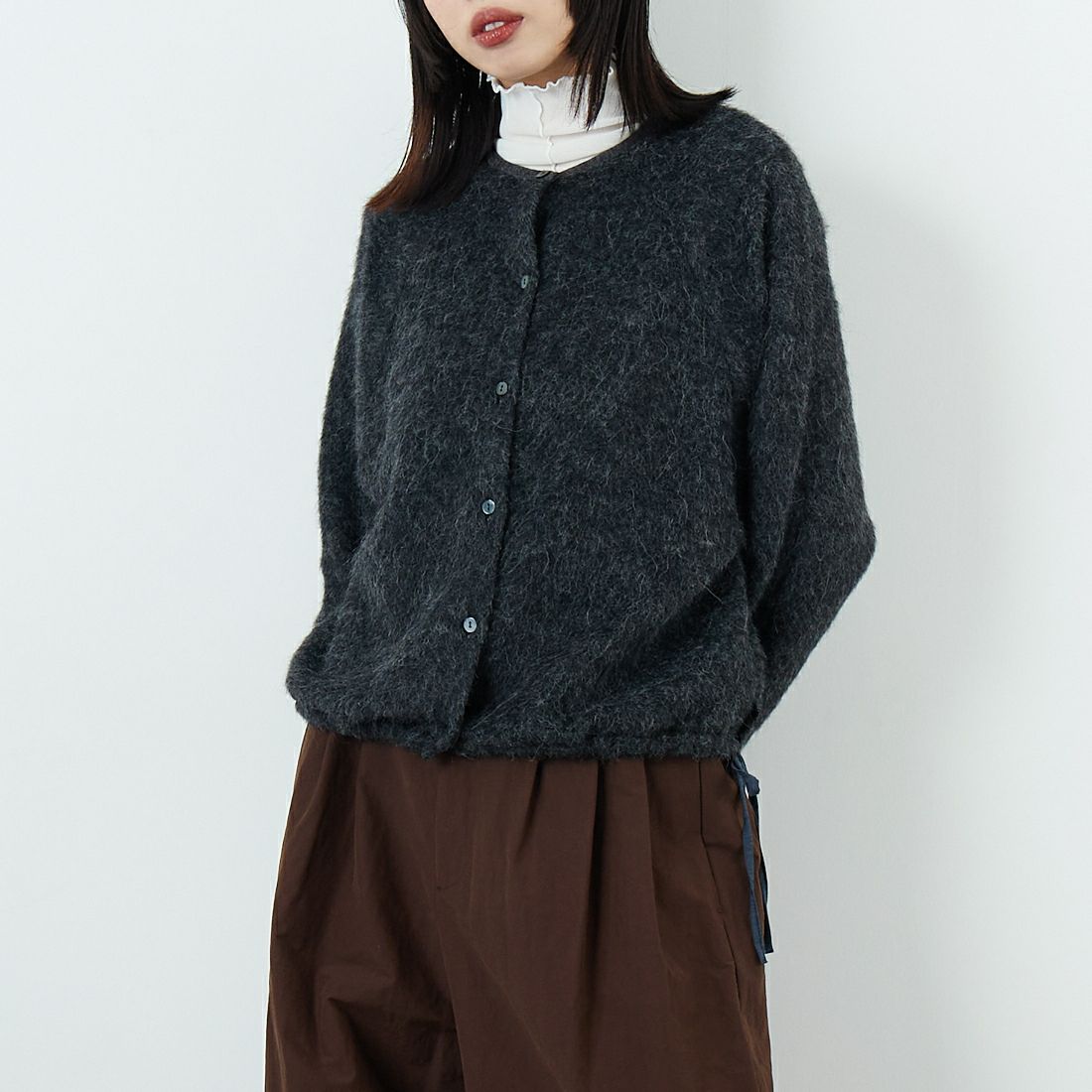 82 CHARCOA&&モデル身長：162cm 着用サイズ：36&&