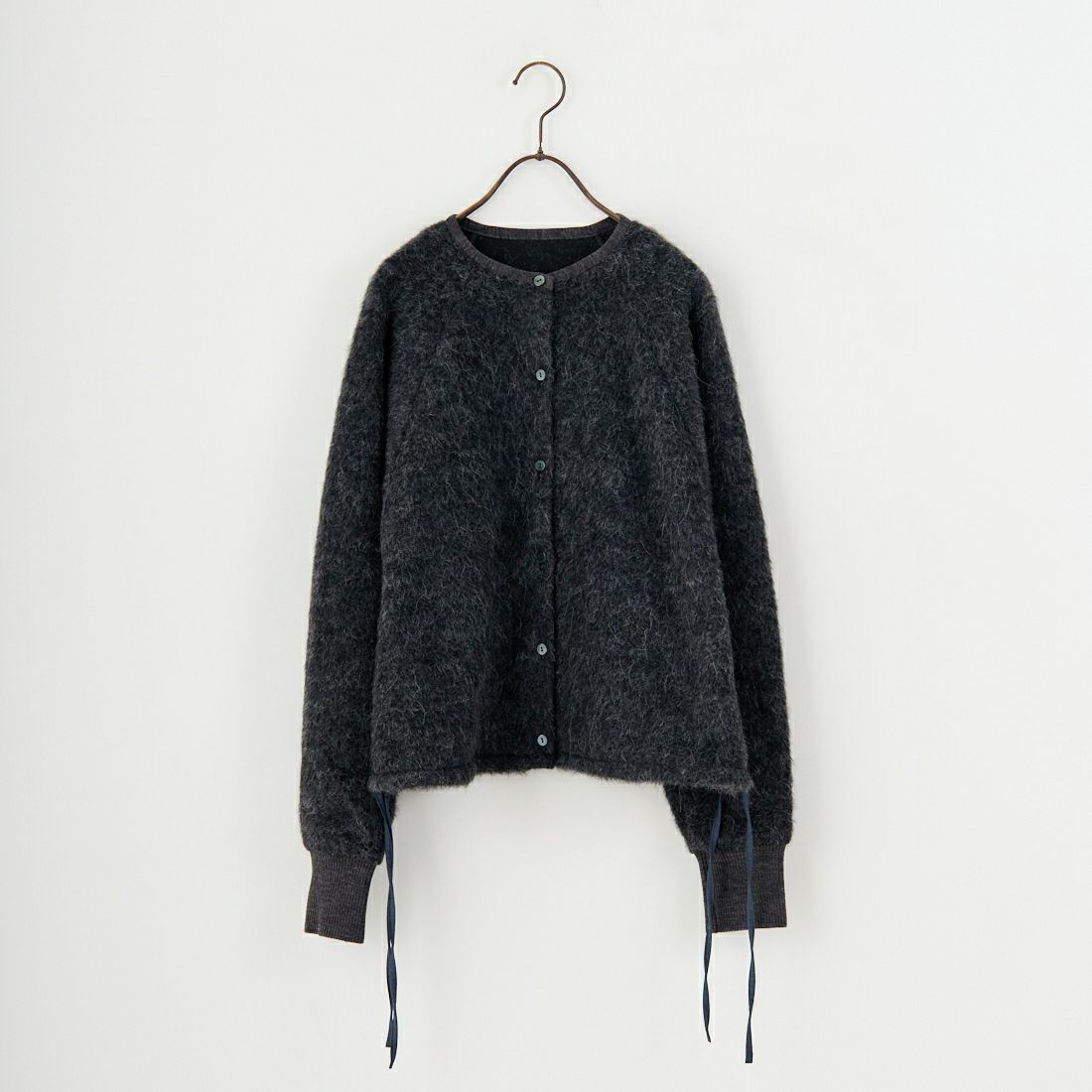 STELLA CIFFON [ステラシフォン] アルパカエアリーシャギートップス [ST4-26404] 82 CHARCOA