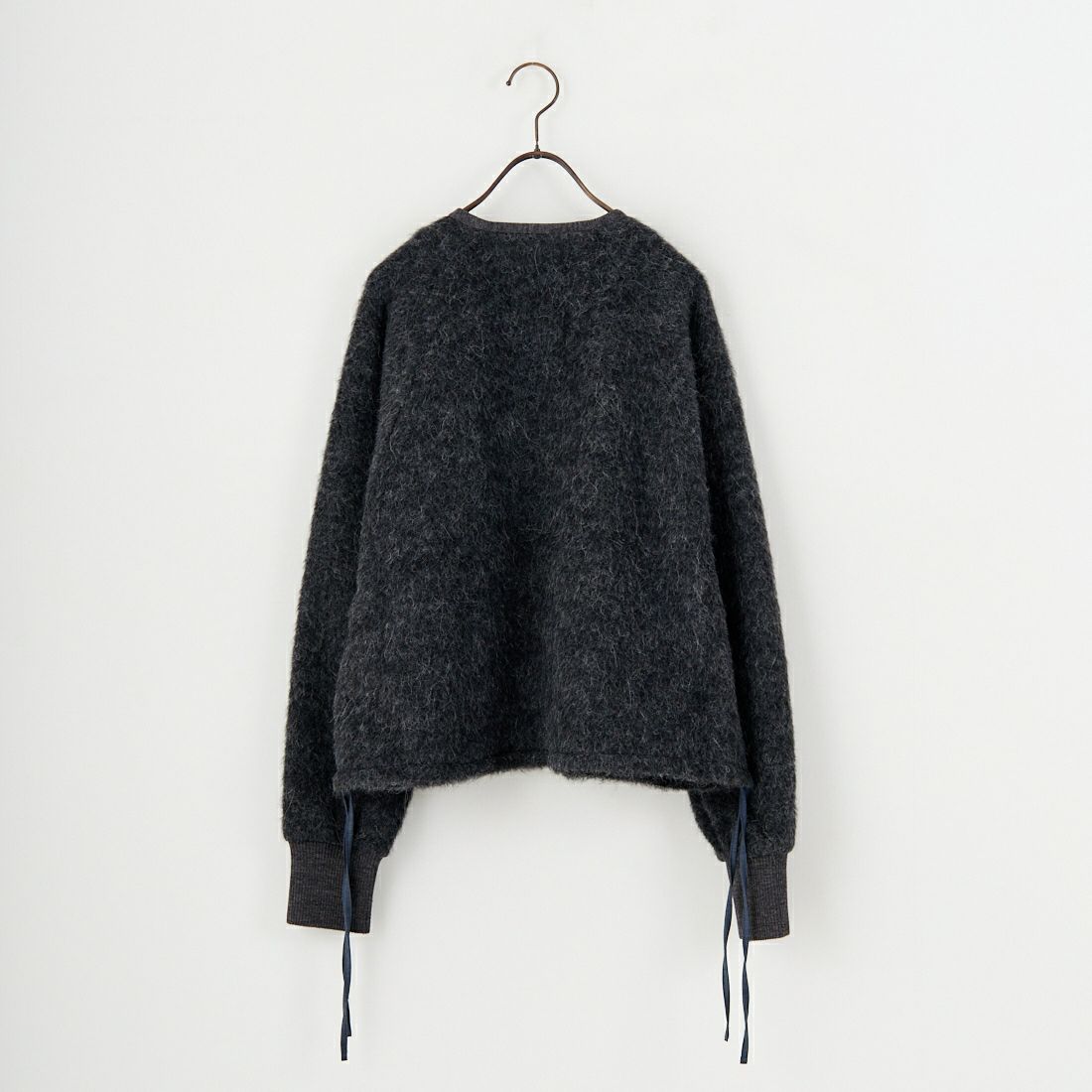 STELLA CIFFON [ステラシフォン] アルパカエアリーシャギートップス [ST4-26404] 82 CHARCOA