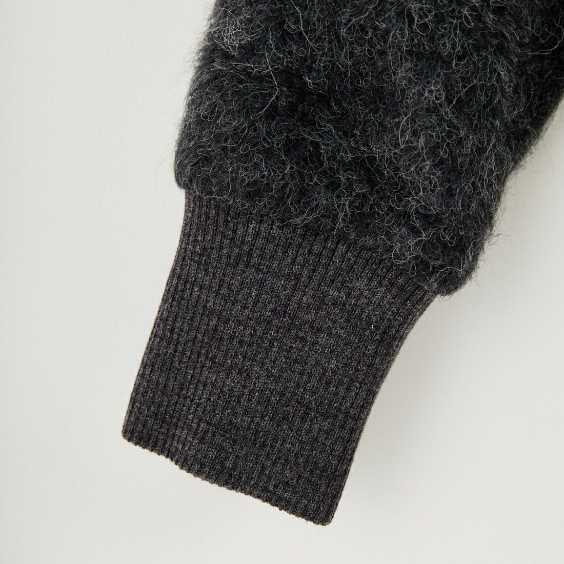 STELLA CIFFON [ステラシフォン] アルパカエアリーシャギートップス [ST4-26404] 82 CHARCOA