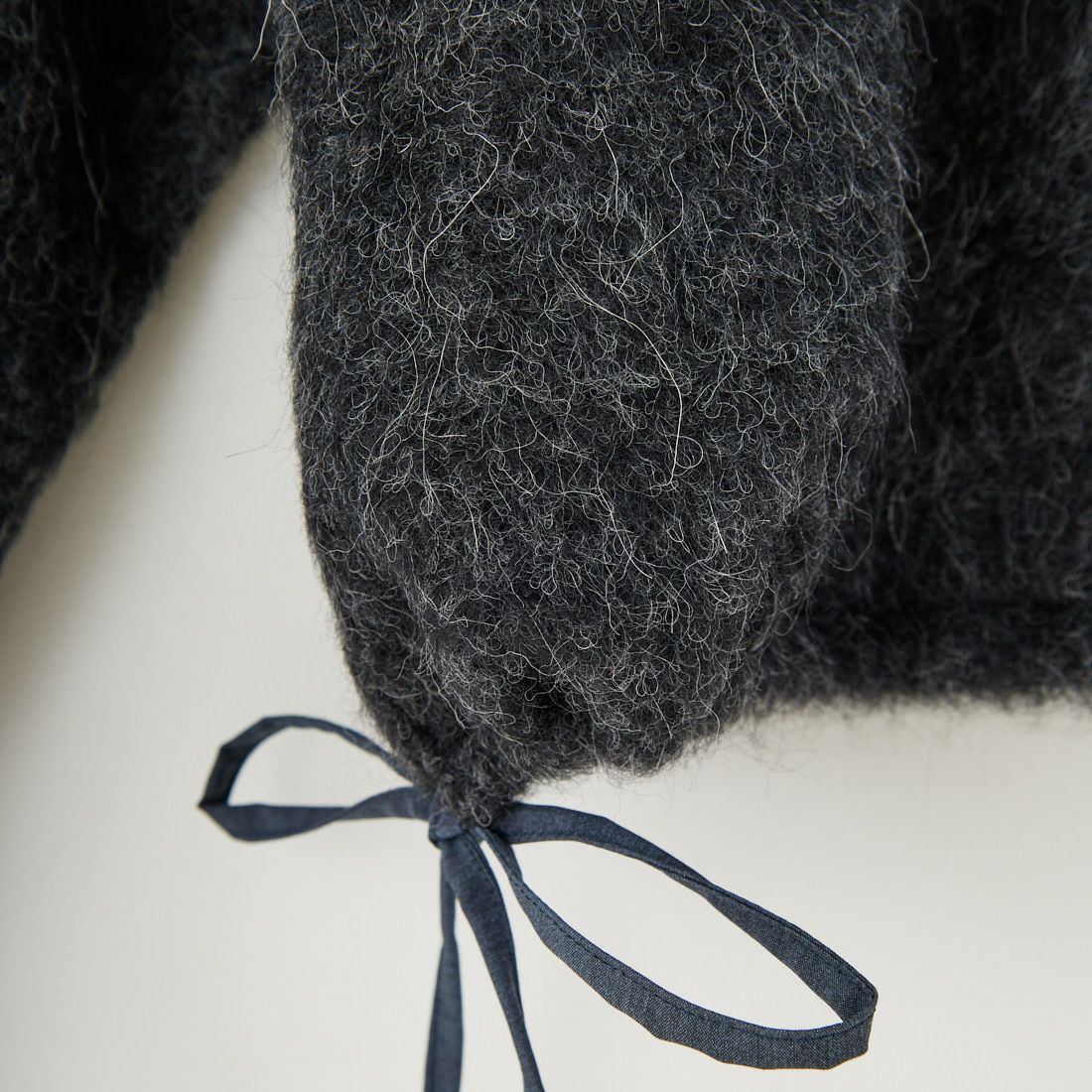 STELLA CIFFON [ステラシフォン] アルパカエアリーシャギートップス [ST4-26404] 82 CHARCOA