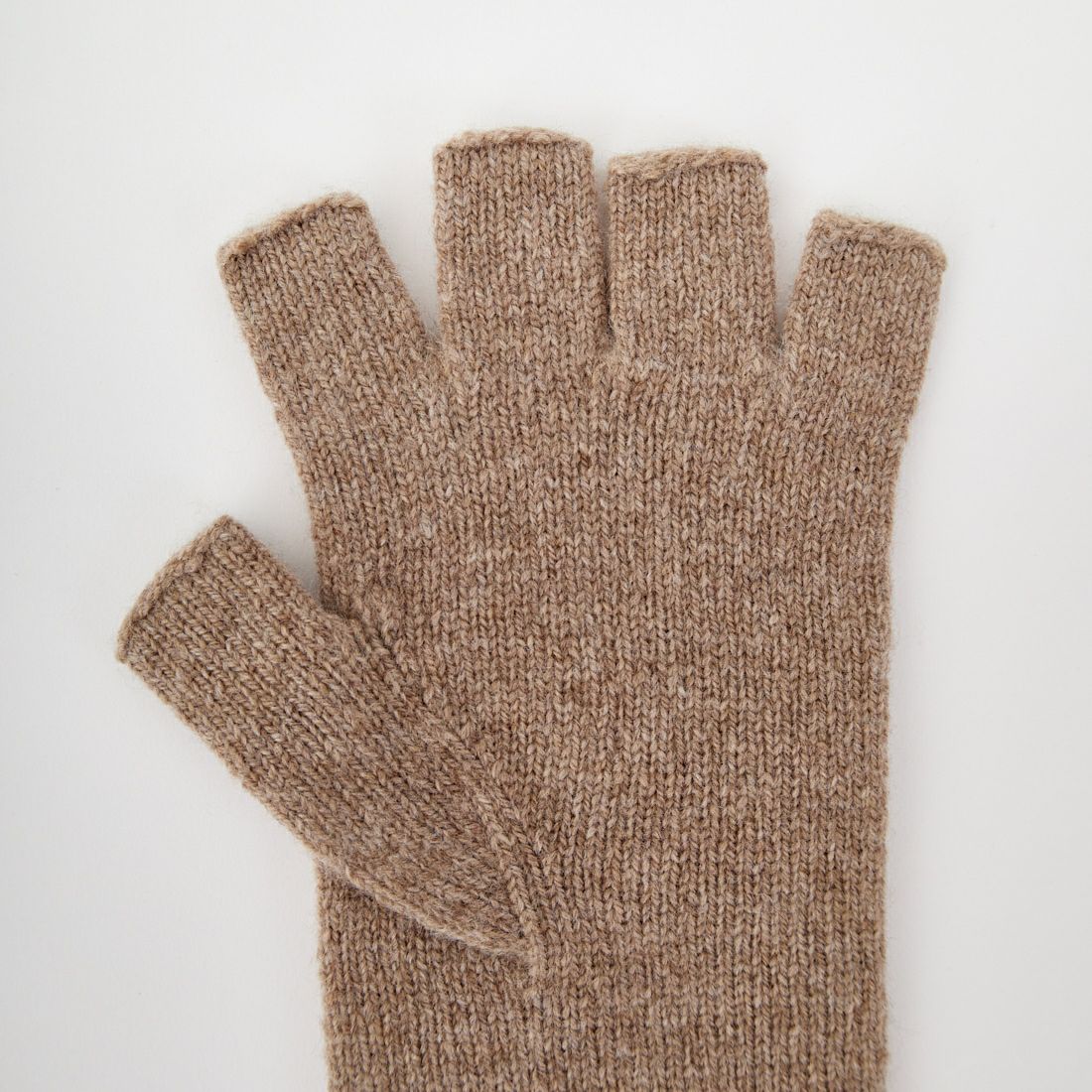 COSY [コージー] ウールフィンガーレスグローブ [WB-COWB-2503] DK NATURAL