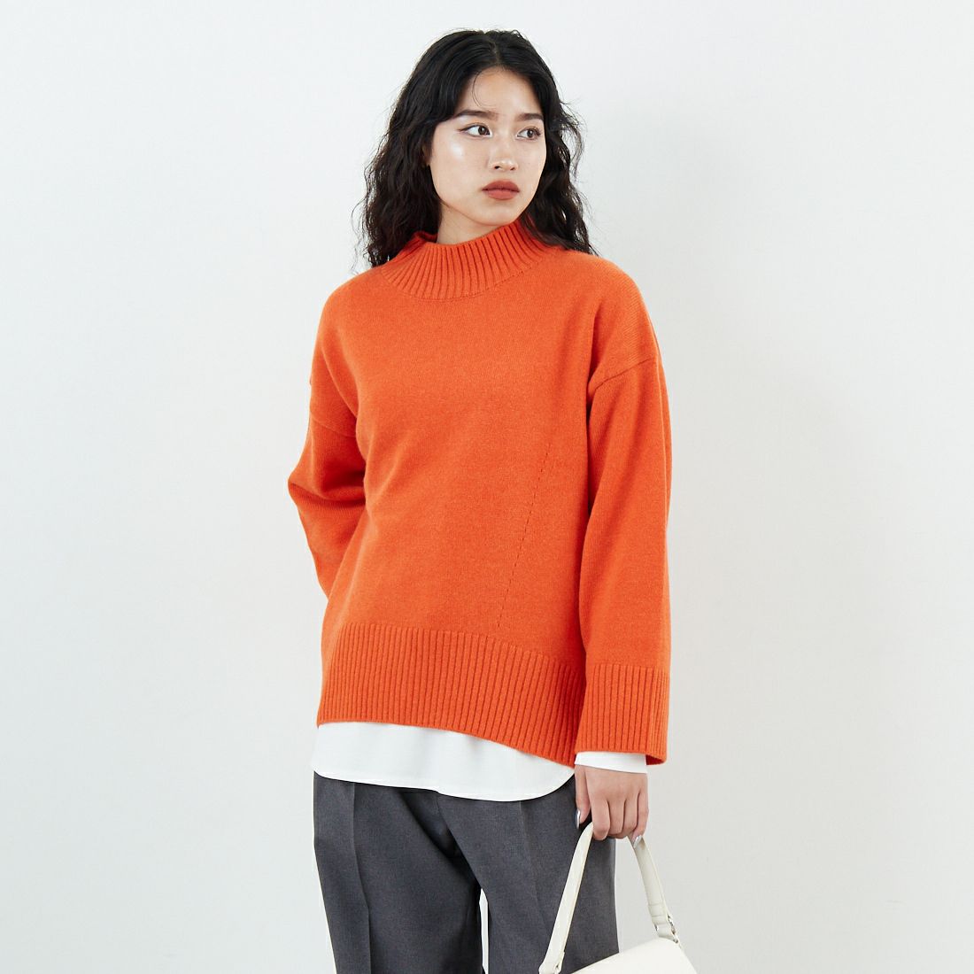 ORANGE&&モデル身長：162cm 着用サイズ：F&&