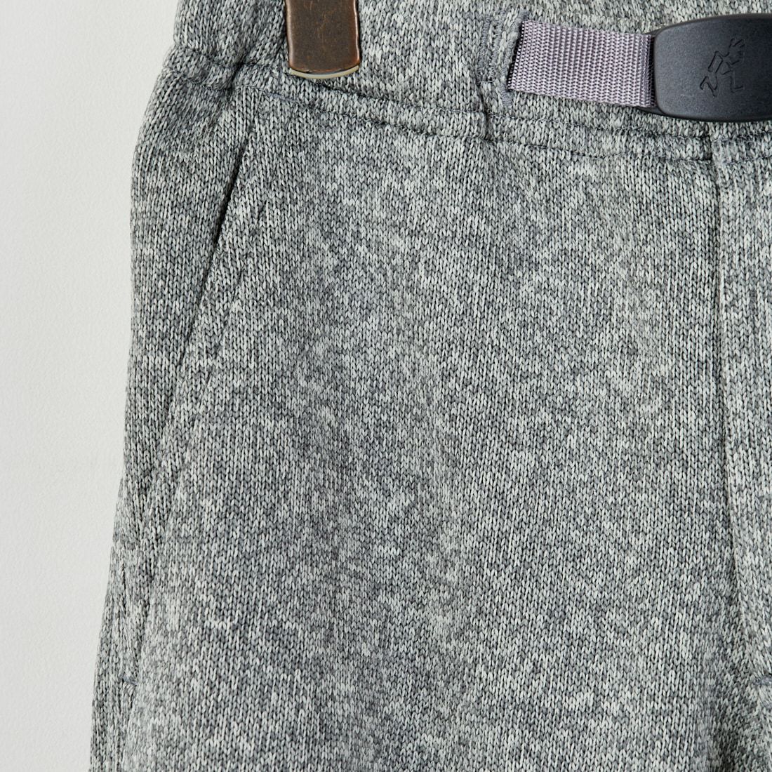 GRAMiCCi [グラミチ] ボンディングニットフリースナローリブパンツ [G2FU-P018] H.GREY