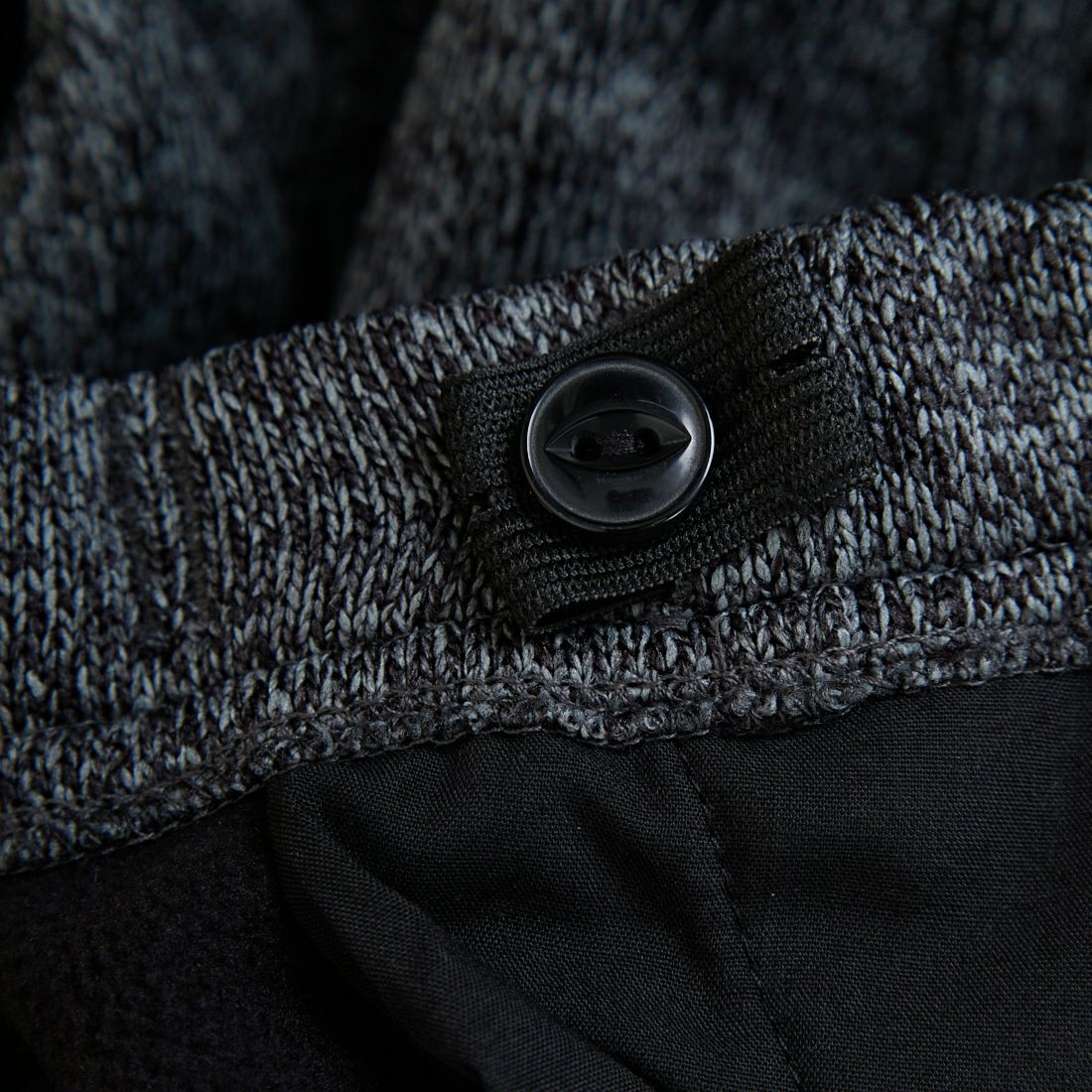 GRAMiCCi [グラミチ] ボンディングニットフリースキッズリブパンツ [G2FK-P020-K] H.CHARCOAL