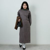 ﾁｬｺｰﾙｸﾞﾚｰ&&モデル身長：162cm 着用サイズ：F&&