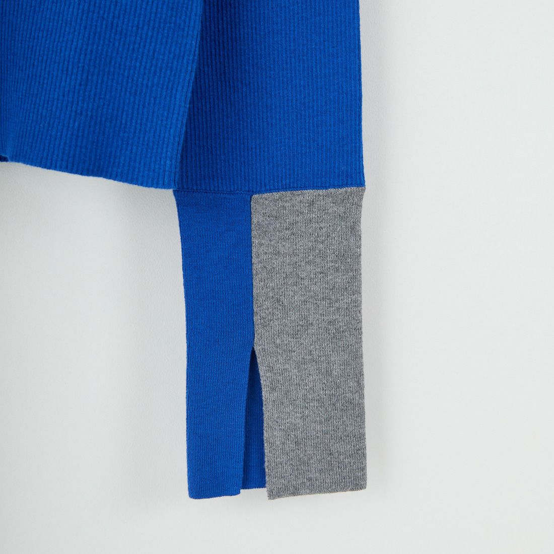 WHYTO. [ホワイト] カラーブロックニット [WHT25FKN4039] BLUE