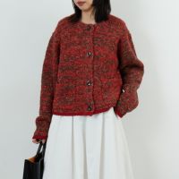 RED&&モデル身長：162cm 着用サイズ：F&&