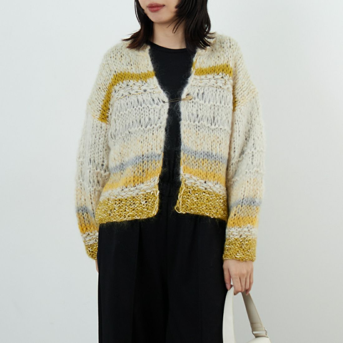 YELLOW MIX&&モデル身長：162cm 着用サイズ：F&&