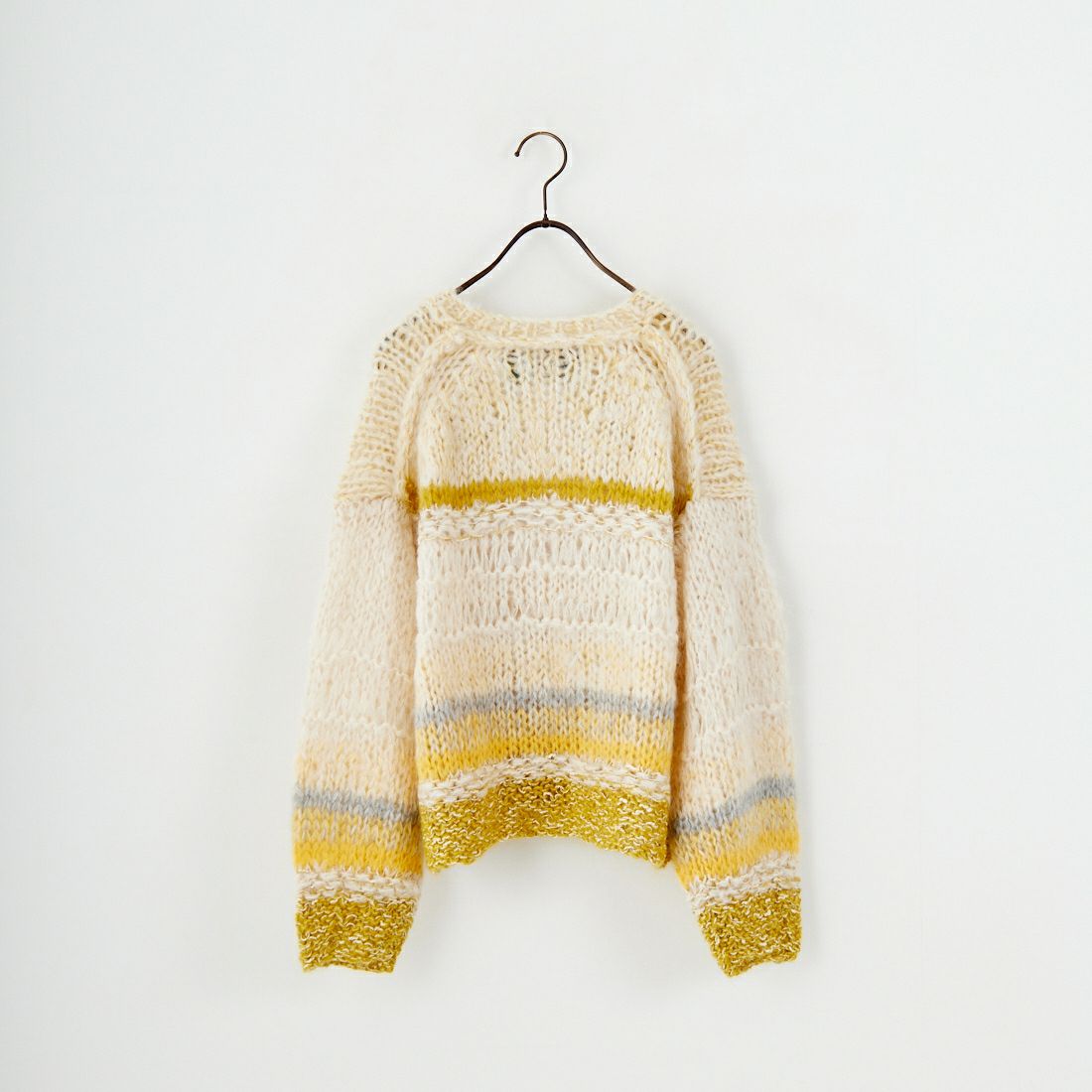 TICCA [ティッカ] ハンドニットカーディガン [TBEA-512] YELLOW MIX