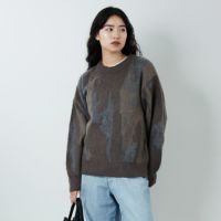 500 BROWN&&モデル身長：162cm 着用サイズ：0&&