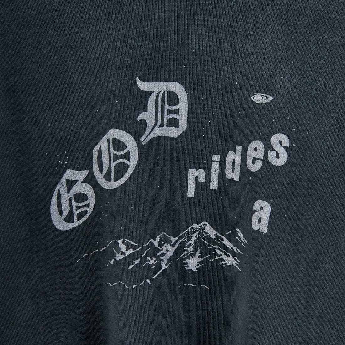 REMI RELIEF [レミレリーフ] 別注 SP加工 ダメージクルーネックスウェット [RN29373268-JF] BLACK