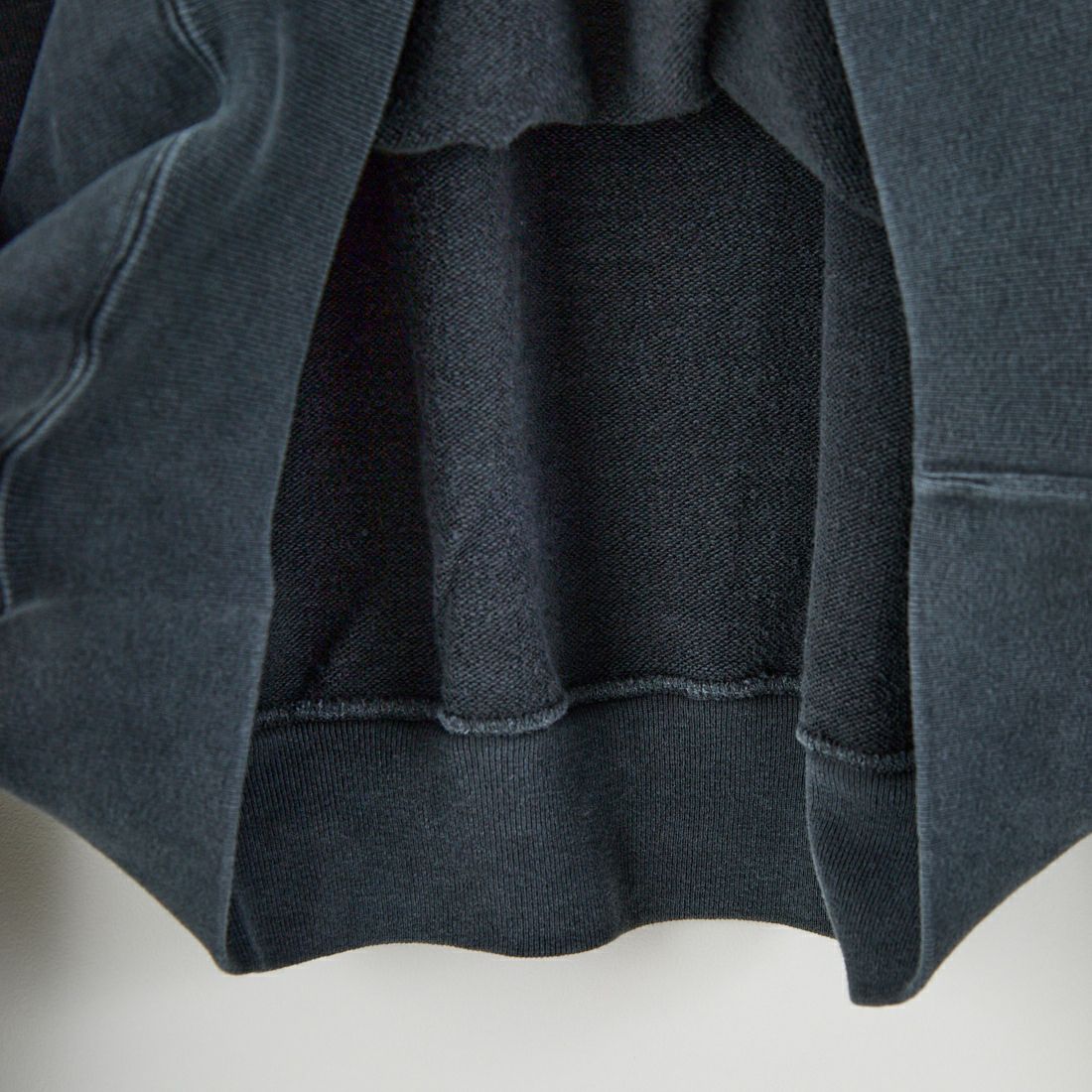 REMI RELIEF [レミレリーフ] 別注 SP加工 ダメージクルーネックスウェット [RN29373268-JF] BLACK