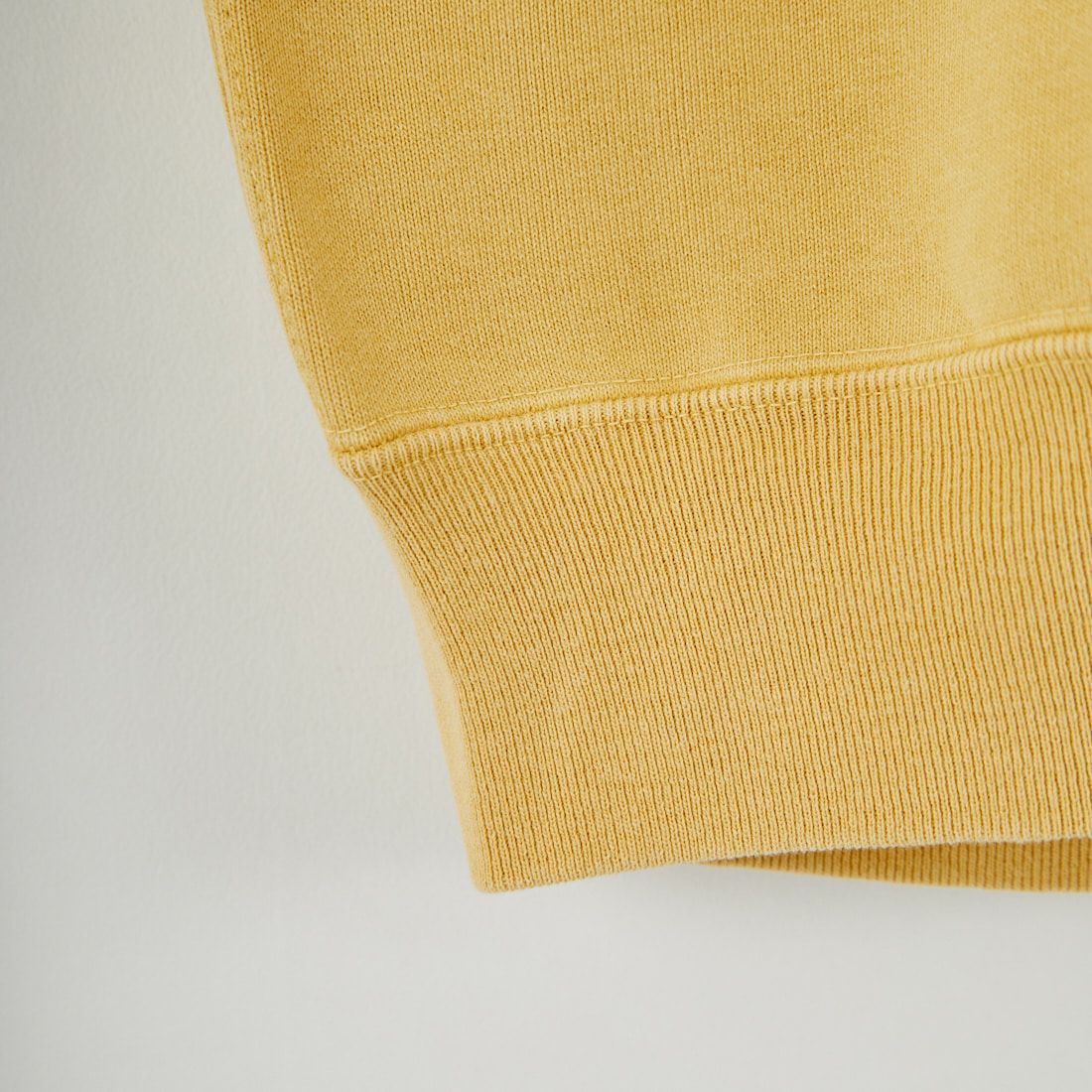 REMI RELIEF [レミレリーフ] 別注 SP加工 ダメージクルーネックスウェット [RN29373276-JF] MUSTARD