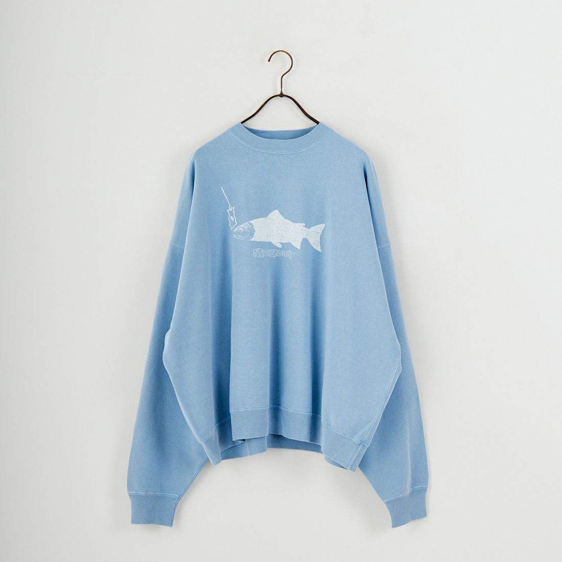 REMI RELIEF [レミレリーフ] 別注 SP加工 ダメージクルーネックスウェット [RN29373277-JF]