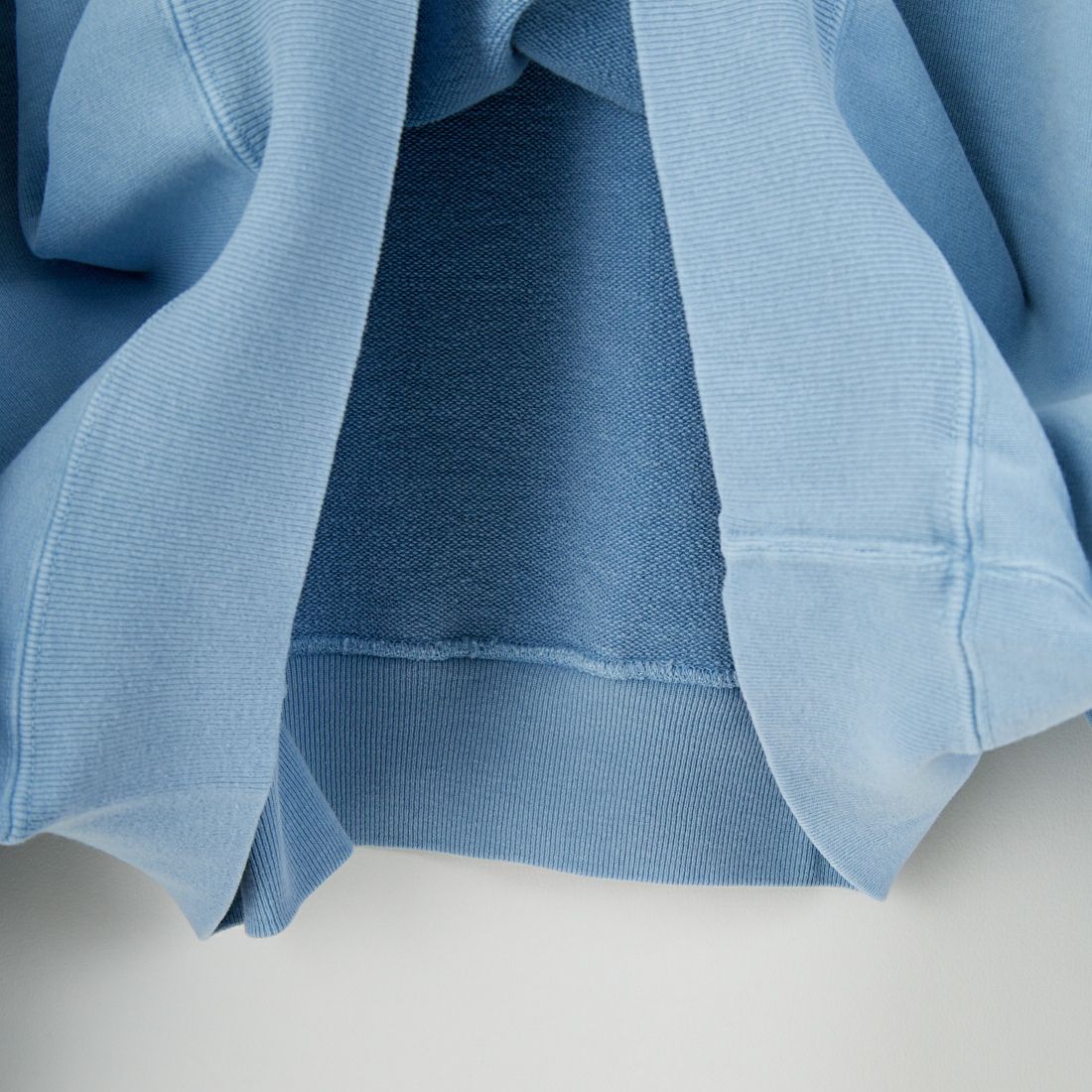 REMI RELIEF [レミレリーフ] 別注 SP加工 ダメージクルーネックスウェット [RN29373277-JF] SAX